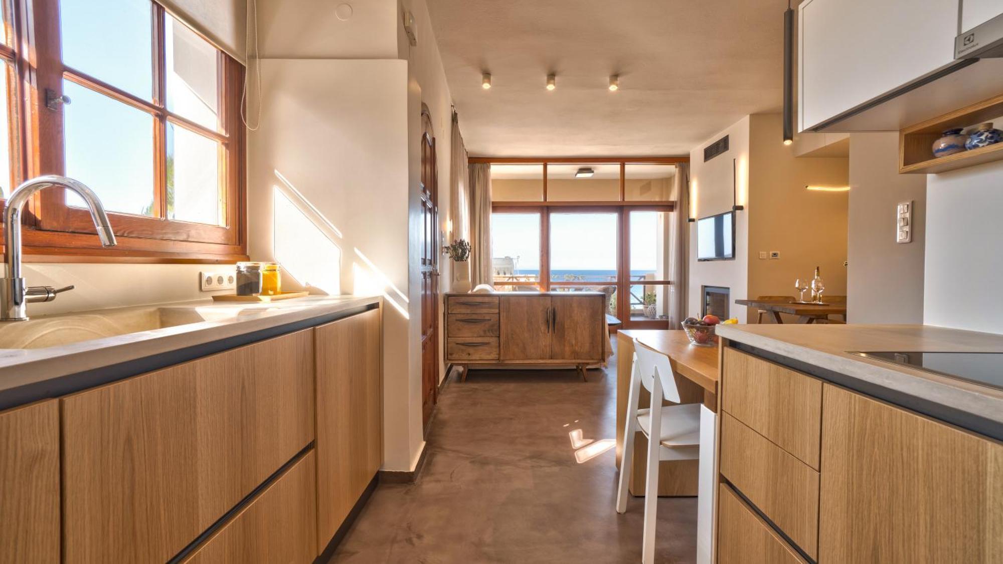 Avra Apartments Kalýves Eksteriør bilde